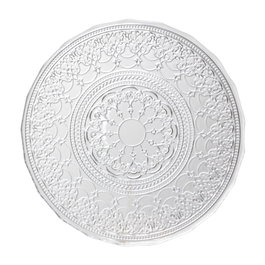 Avet Plato Llano Colección DOGE 28 cm x 2 cm, Cristal